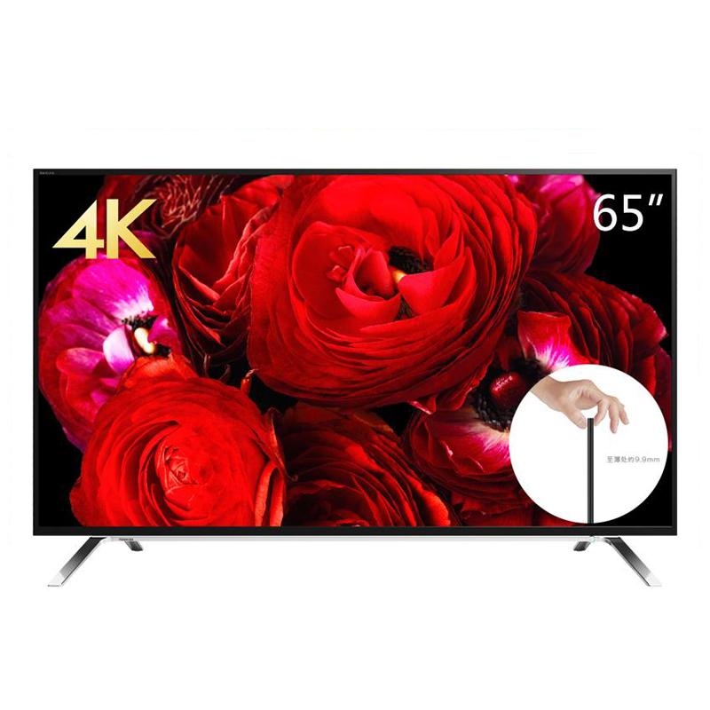 东芝电视 65U7600C 4K、安卓5.0、双频段WiFi、USB3.0、火箭炮音响、超窄超薄外观